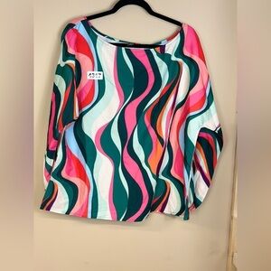 SHEIN curve size oxl - large 24 p2p. 25-1/2 length. NWOT vibrant colors